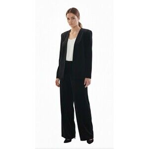 ​Alex Evenings Velvet 2-Piece Pant Suit  Elegant Formal Set Sz LP sophisticated